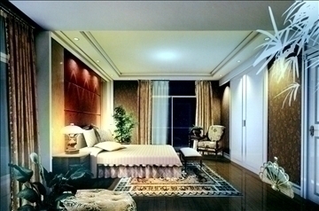 living room627 3d model 3ds max 95216