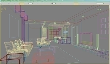 living room633 3d model 3ds max 95228