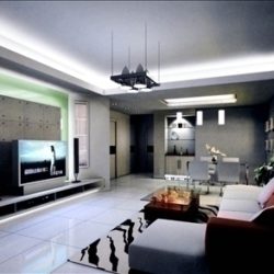 living room648 3d model 3ds max 95260