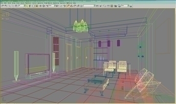 living room648 3d model 3ds max 95261