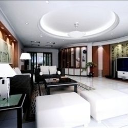 living room699 3d model 3ds max 95397