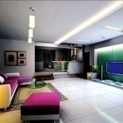 living room705 3d model 3ds max 95419