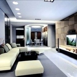living room708 3d model 3ds max 95425