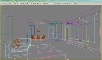 living room746 3d model 3ds max 95518