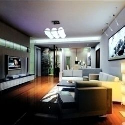 living room763 3d model 3ds max 95651