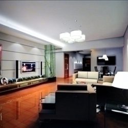 living room768 3d model 3ds max 95660