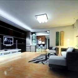 living room779 3d model 3ds max 95682