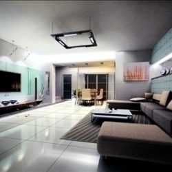 living room829 3d model 3ds max 95780