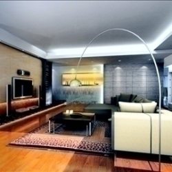 living room832 3d model 3ds max 95786