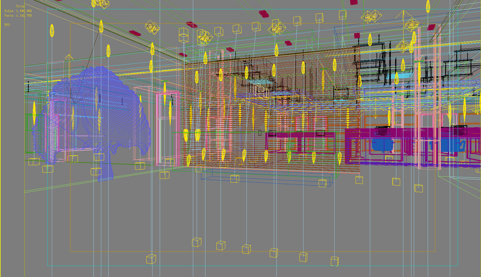 lobby 013 3d model max 136752