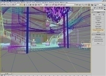 lobby 039 3d model 3ds max 90135