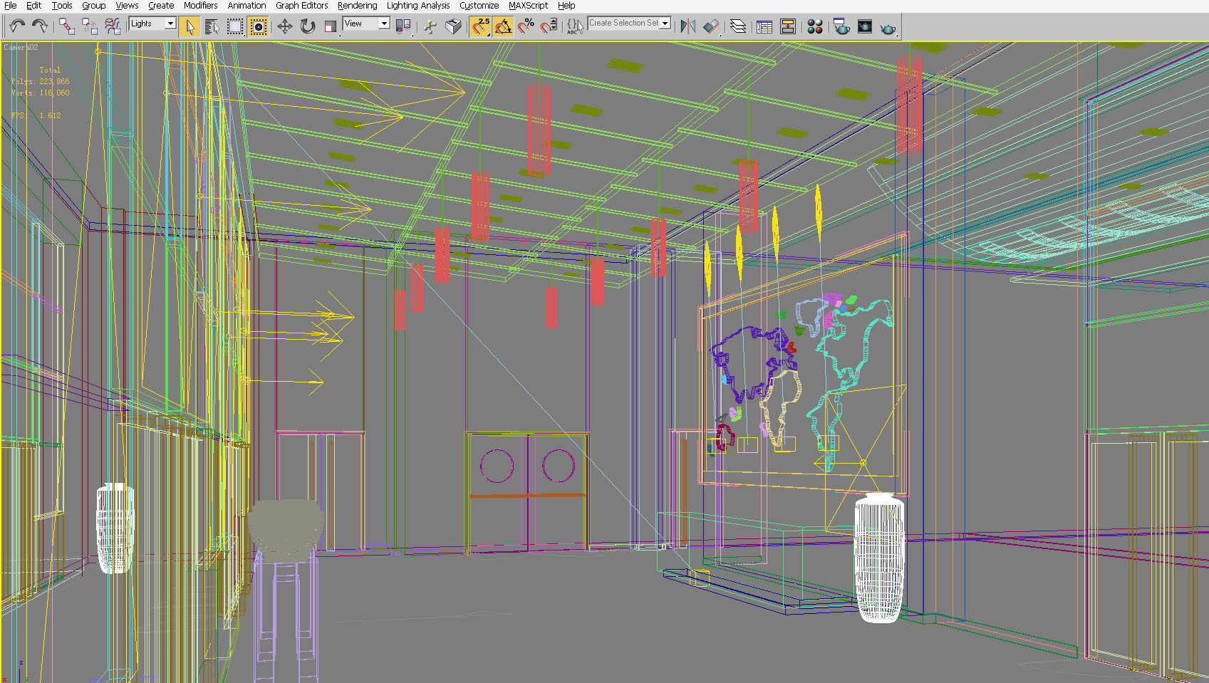 lobby 045 3d model max 142455