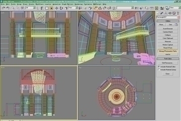lobby 050 3d model 3ds max 90158