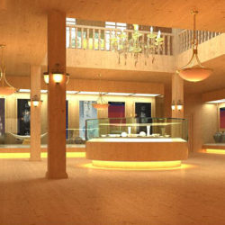 lobby 060 two 3d model max 136846