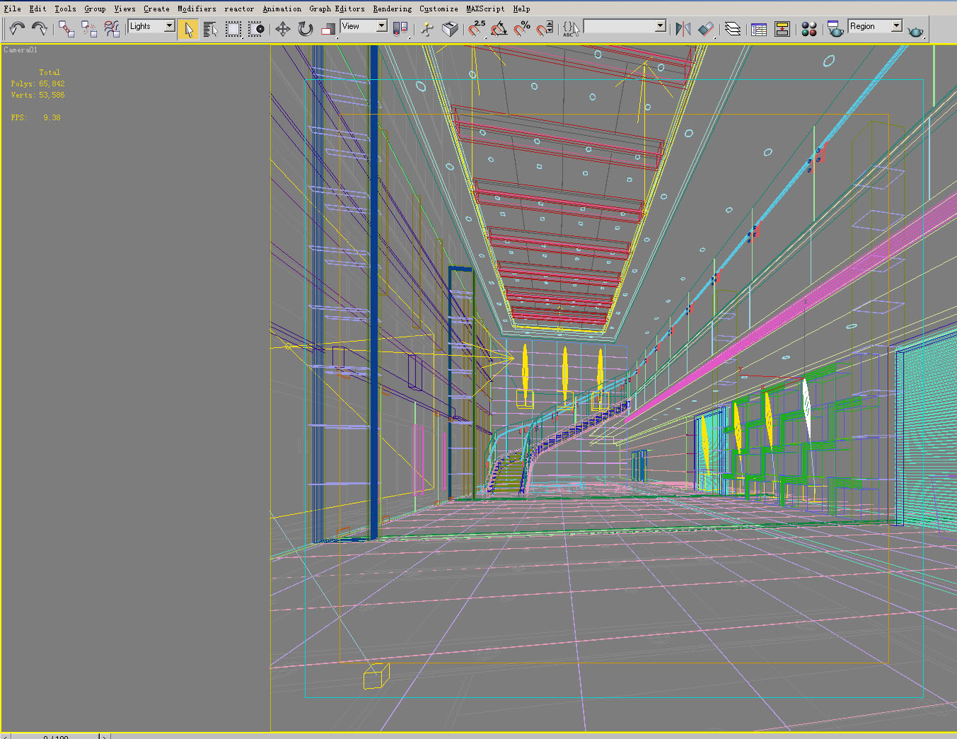 lobby 075 two 3d model max 143045
