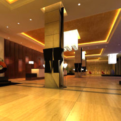 lobby 091 two 3d model max 143591