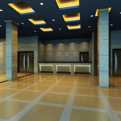 lobby 094 two 3d model max 143597
