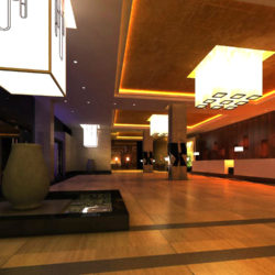 lobby 101 two 3d model max 143609
