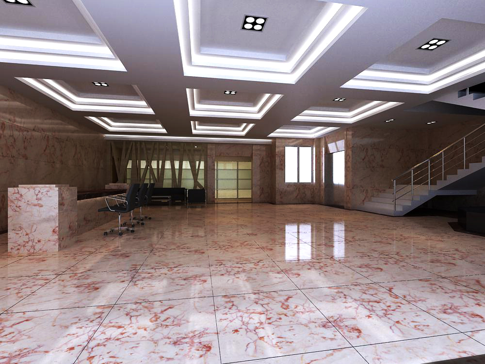 lobby 113 two 3d model max 143642