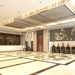 lobby 153 two 3d model max 137057