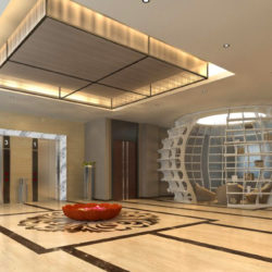 lobby 154 two 3d model max 137059