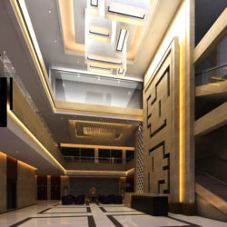 lobby 159 two 3d model max 137065