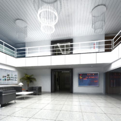 lobby 195 two 3d model max 137149