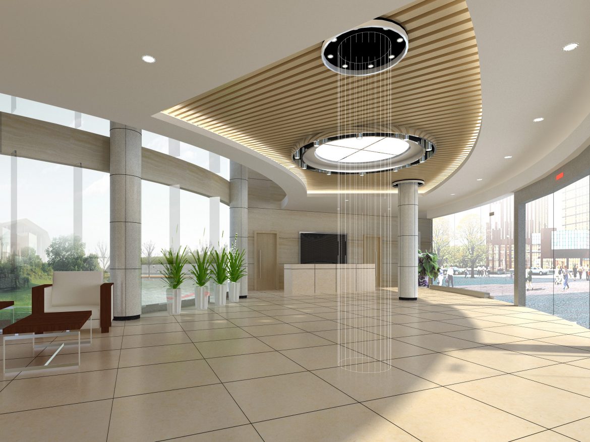 lobby 198 two 3d model max 137155