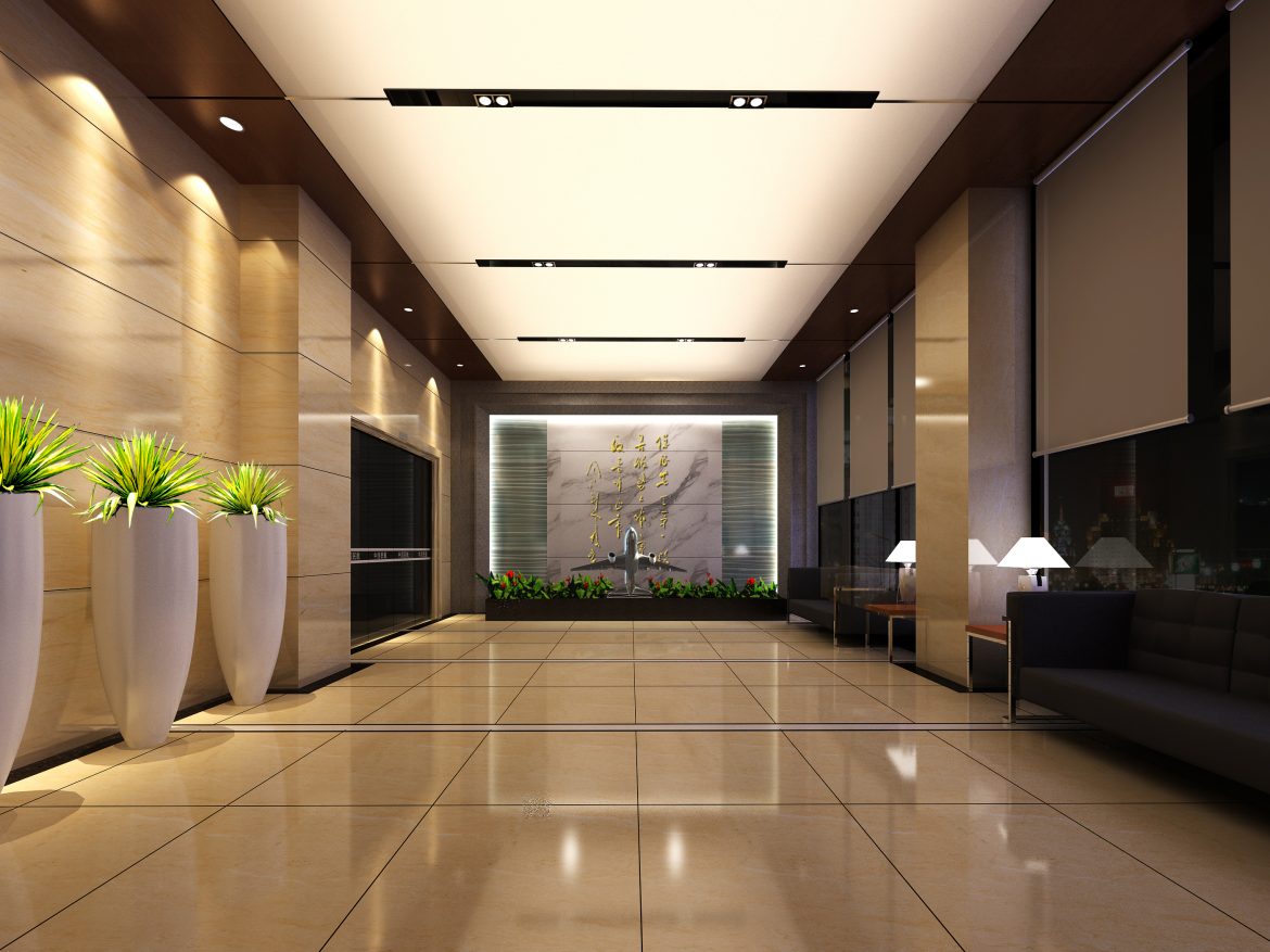 lobby 204 two 3d model max 137167