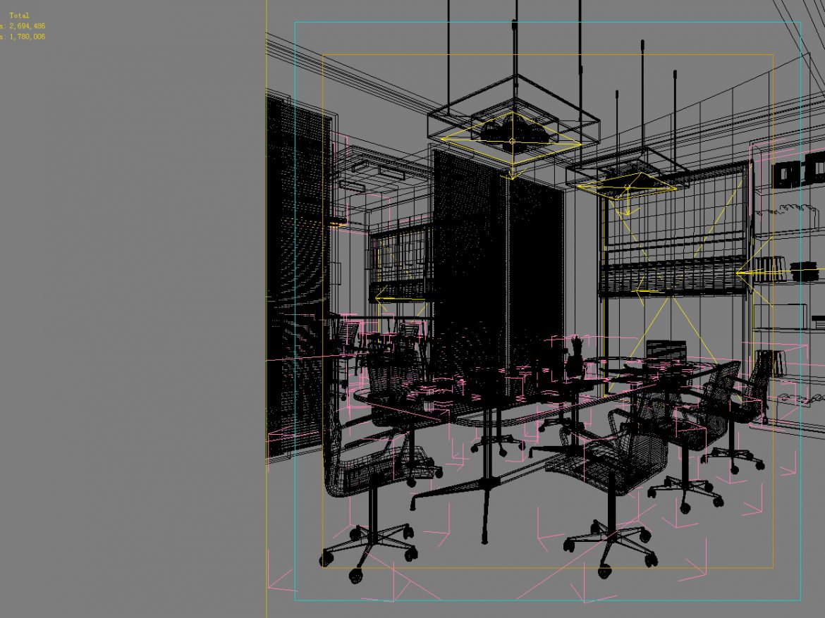 office 009 two 3d model max 125888