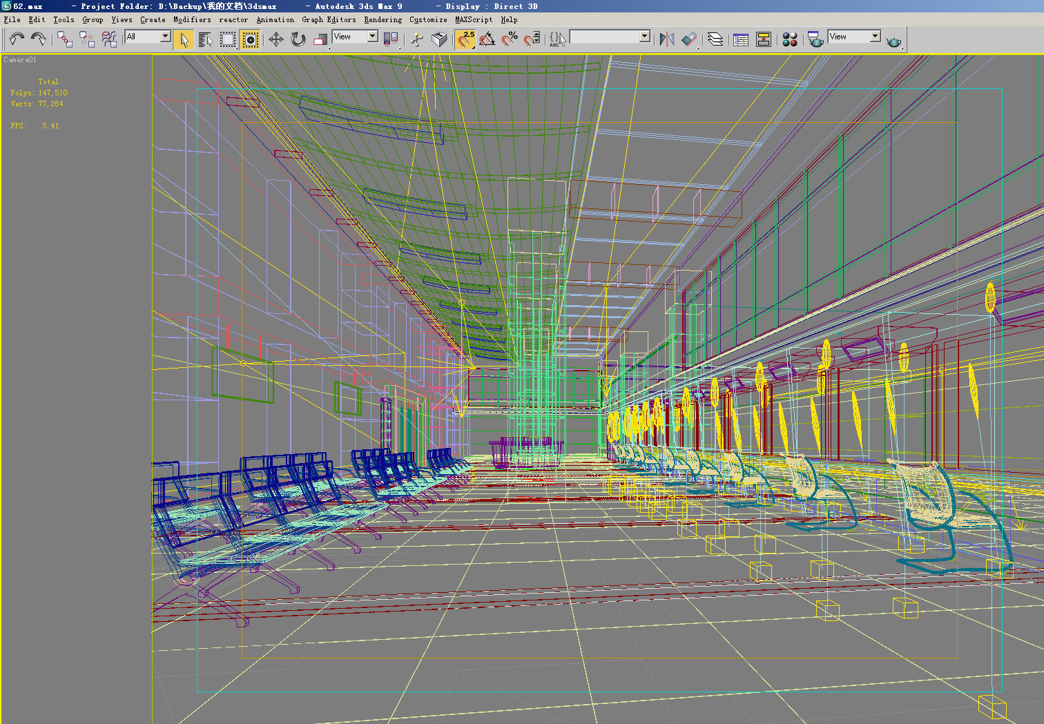 office 062 two 3d model max 144352