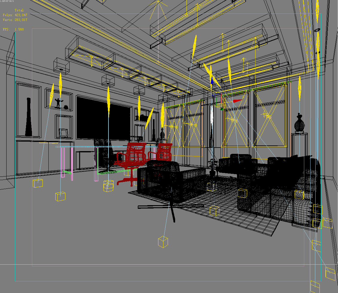 office 067 3d model max 137326