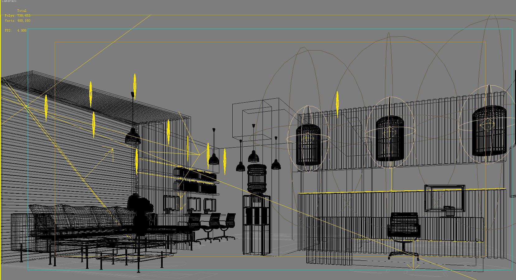 office 105 3d model max 137404
