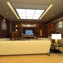 office interior 073 two 3d model max 144373