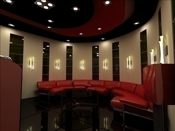 private cinema hall 3d model max 79406