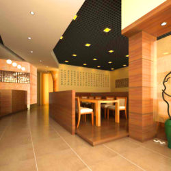 restaurant 010 two two 3d model max 137563