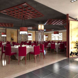 restaurant 025 two two 3d model max 137624