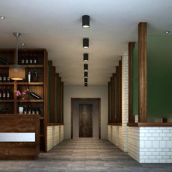 restaurant 028 two two 3d model max 137630