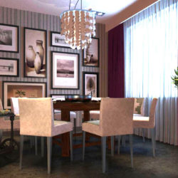 restaurant 030 two two 3d model max 137634