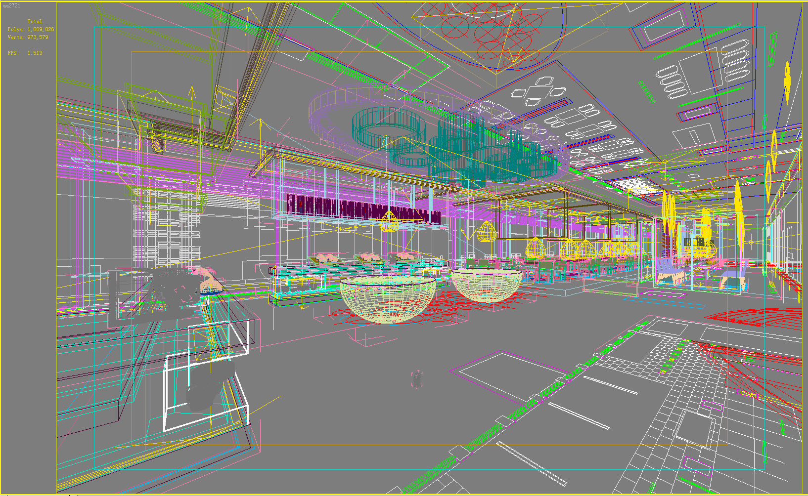 restaurant 055 3d model max 137698