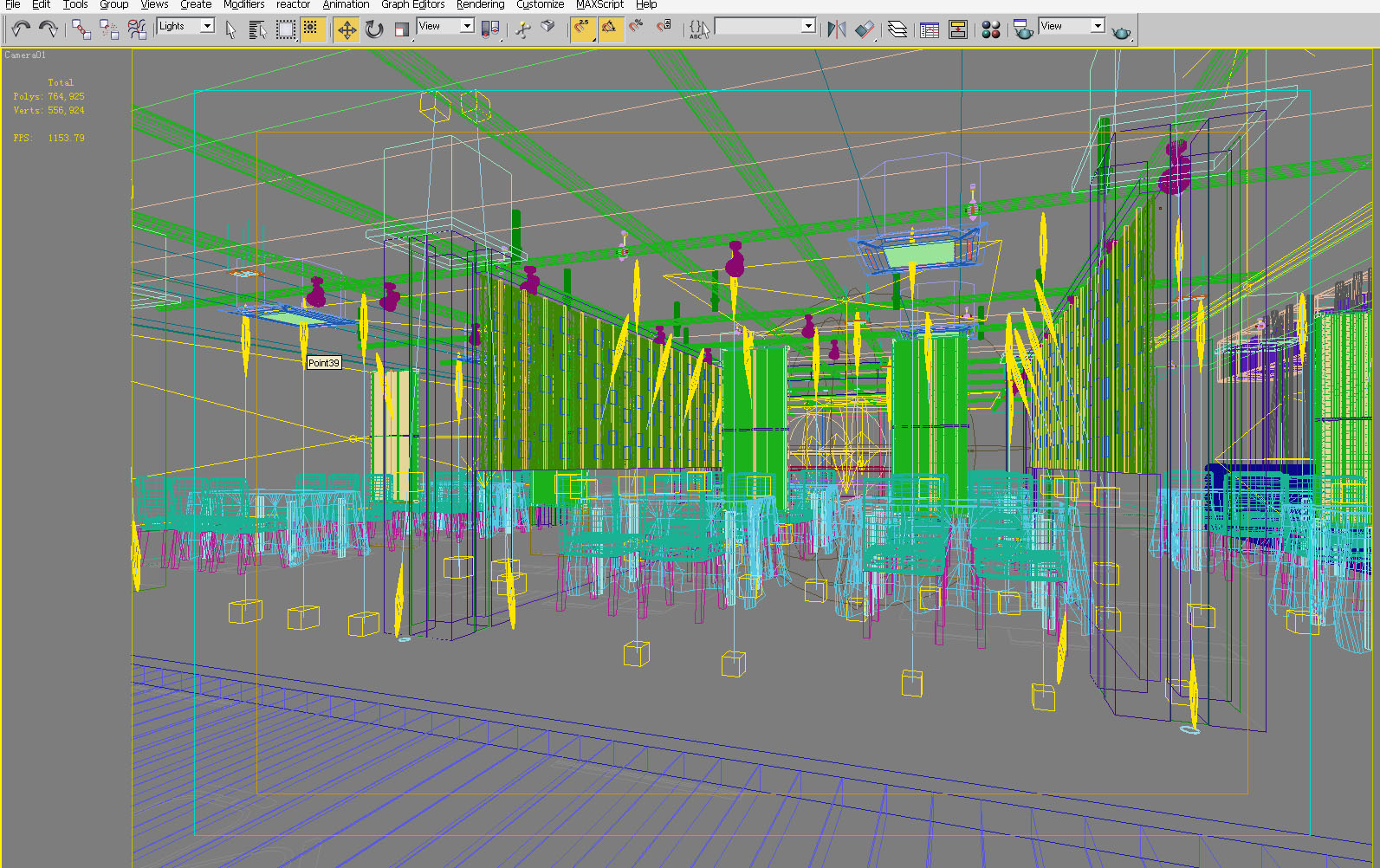 restaurant 068 3d model max 145426