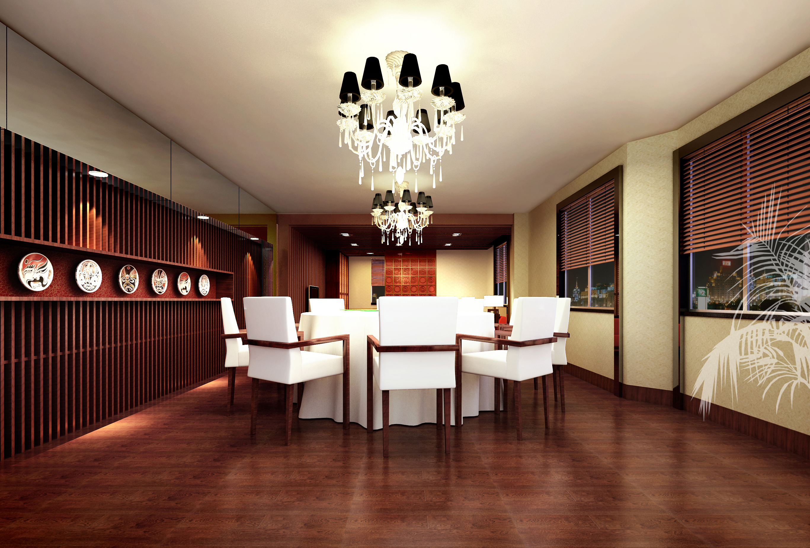 restaurant 125 3d model max 137849