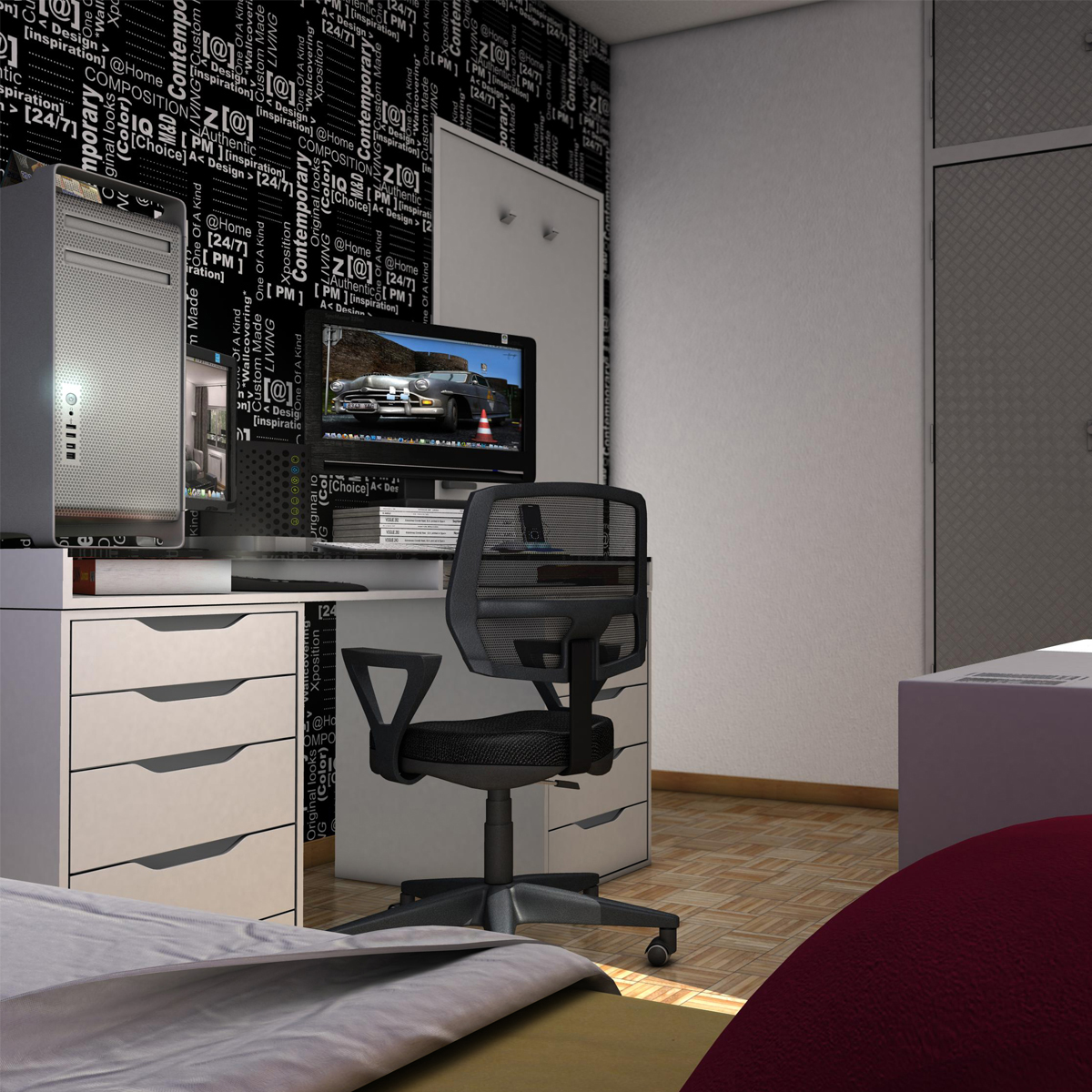 room 3d model 3ds max fbx c4d ma mb obj 159586