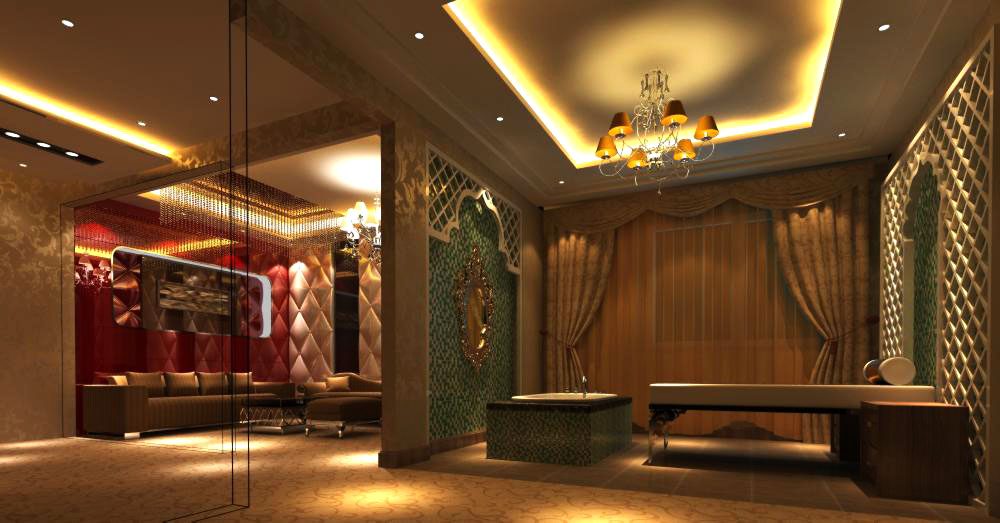 spa room 012 3d model max 137943
