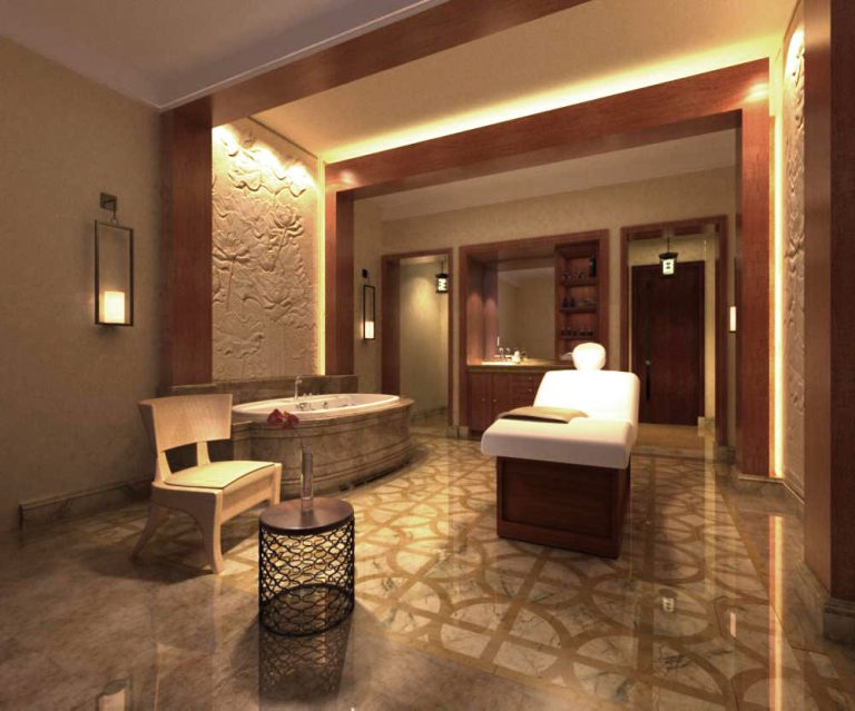 Spa Room 015 3D Model - FlatPyramid