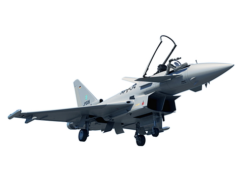 eurofighter typhoon 3d model 3ds max c4d lwo ma mb obj 114493