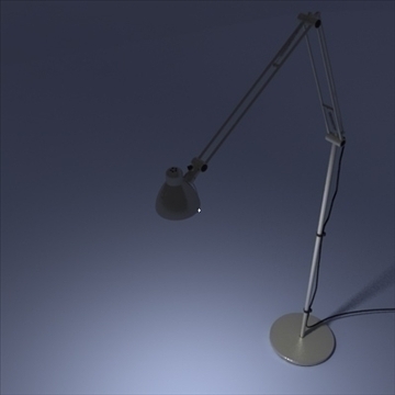 antifoni desk and standing lamp 2 pack – #2 3d model 3ds dwg fbx obj 101992