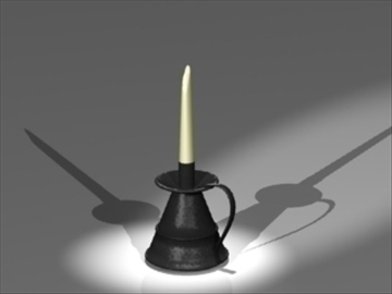 candle holder 2 3d model 3ds dxf lwo 81079