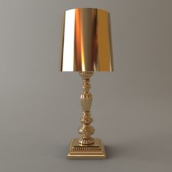 ornate table lamp 2 3d model 3ds max fbx obj 114778