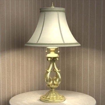 table lamp 15 3d model 3ds max 93065